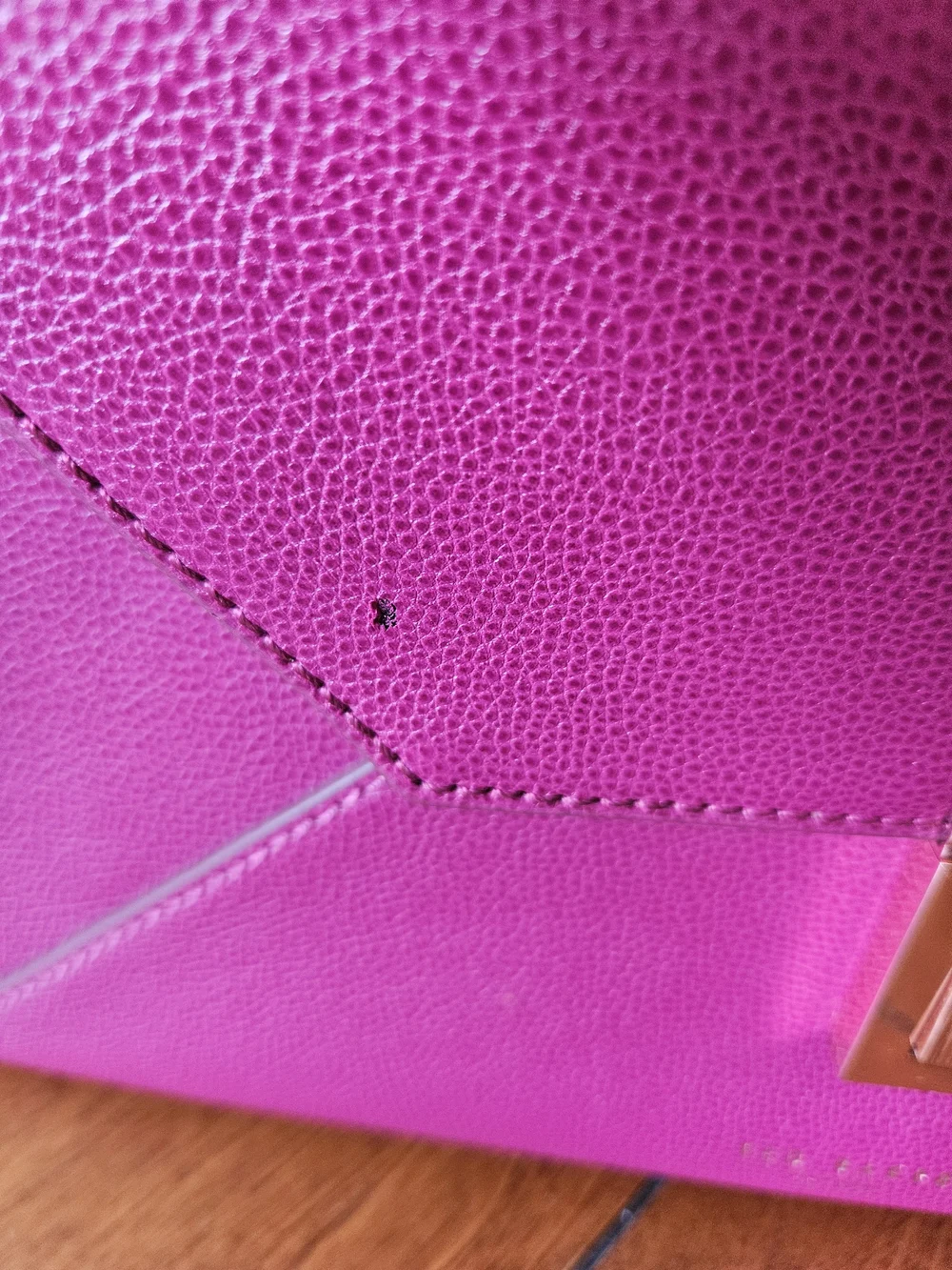 Ted Baker Ellice Top Handle Bag In Magenta Strap
